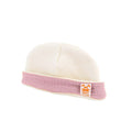 Bonnet Naissance en Coton Bio — Rose