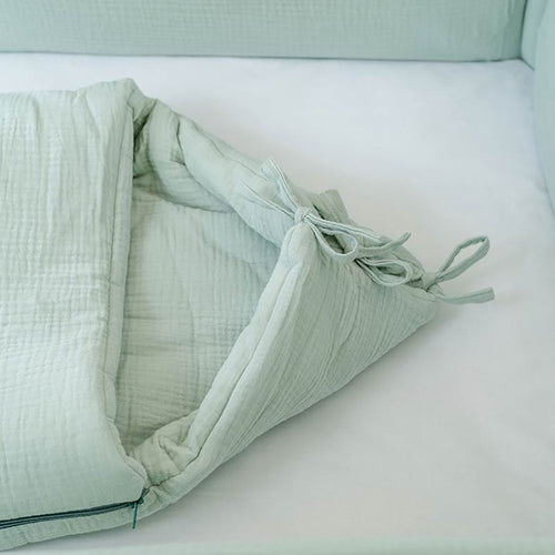 Nid d'Ange Bébé en Coton Bio GOTS — Vert
