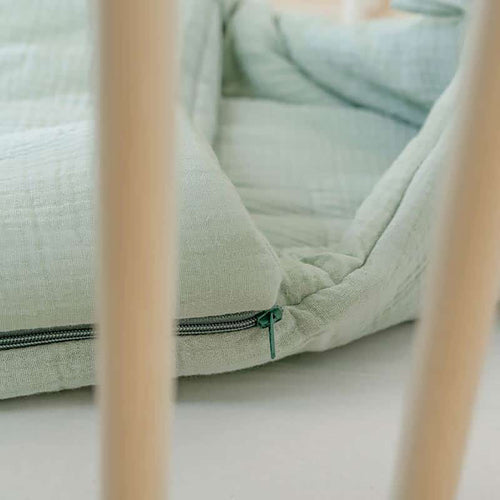Nid d'Ange Bébé en Coton Bio GOTS — Vert
