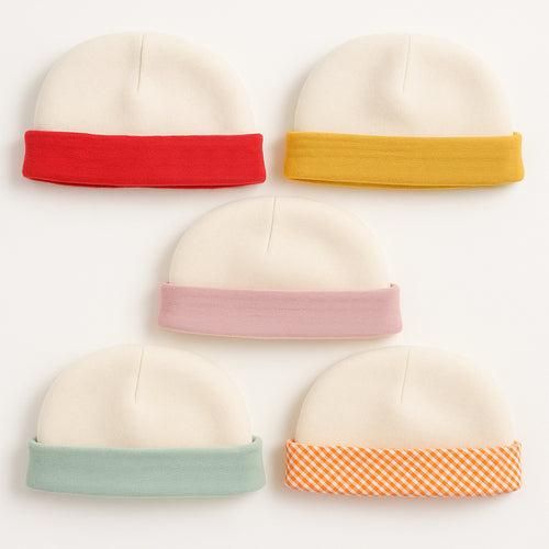 Bonnet Naissance en Coton Bio - Vert | PaPate