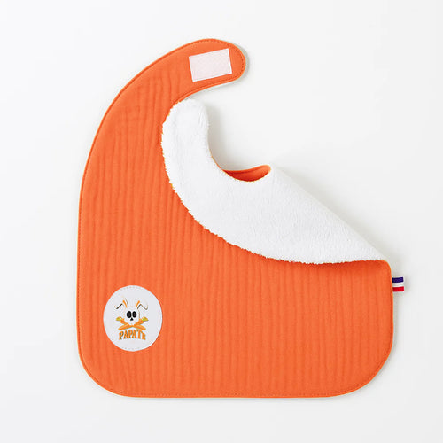Bavoir en Coton Bio - Fraise | Lop by PaPate