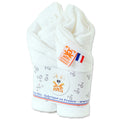 Emmaillotages en Coton Bio Double Gaze — Blanc