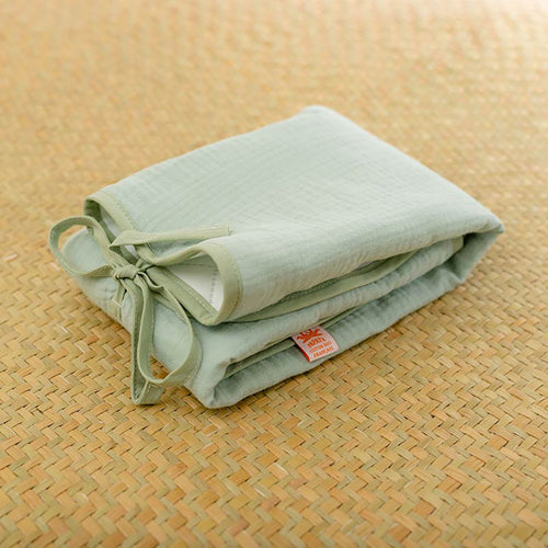 Tapis à Langer Nomade en Coton Bio — Vert
