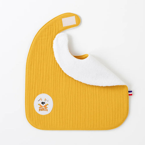 Bavoir en Coton Bio - Miel | Lop by PaPate