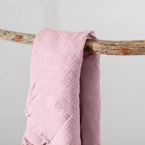Emmaillotages en Coton Bio Double face — Rose