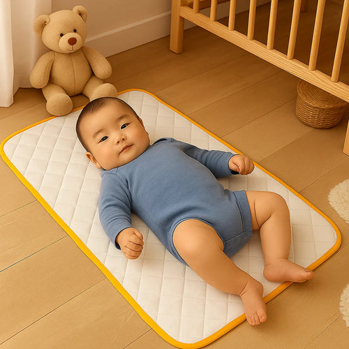 Tapis à Langer Nomade - Miel | Lubiana by PaPate