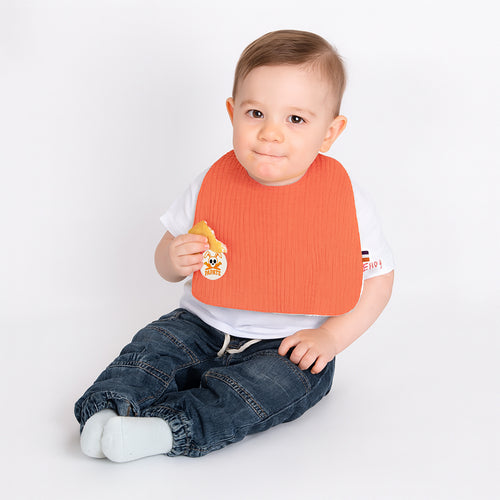 Bavoir en Coton Bio - Fraise | Lop by PaPate