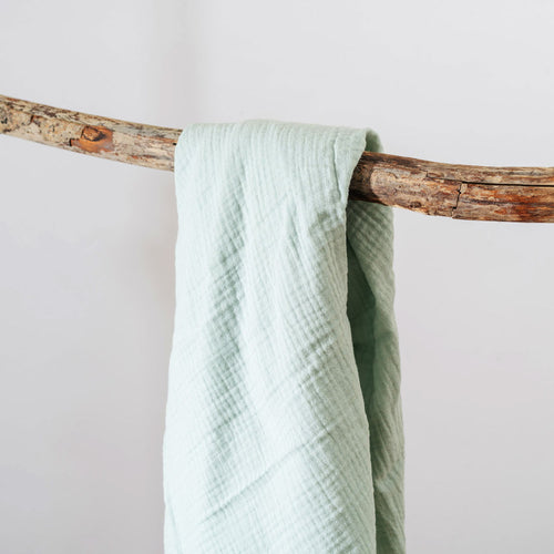Emmaillotages en coton biologique - Vert