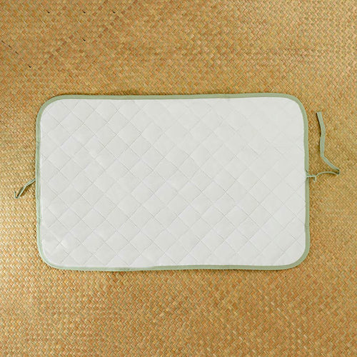 Tapis à Langer Nomade en Coton Bio — Vert