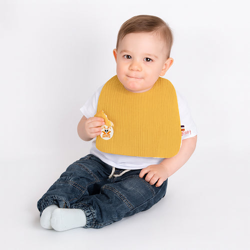 Bavoir en Coton Bio - Miel | Lop by PaPate